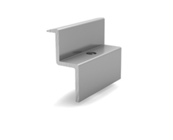 K2 SYSTEMS Montagesysteme EC STANDARD 34-36 SILVER VPE 500 MODULENDKLEMME STANDARD 34-36MM, ALUMINIUM