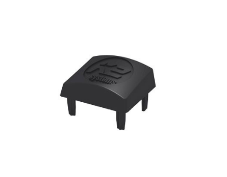 K2 SYSTEMS Montagesysteme END CAP RK2CR36 / SINGLERAIL ABDECKKAPPE FÜR K2 CROSSRAIL 36/160 UND SINGLERAIL