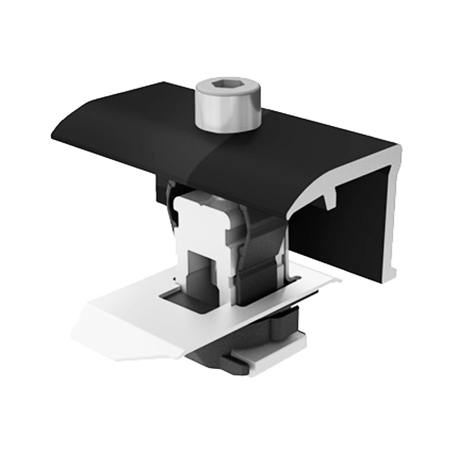 K2 SYSTEMS Montagesysteme Endklemme schwarz 25-40mm