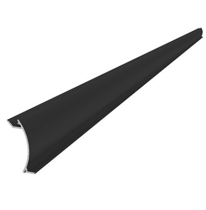 K2 Systems InsertionRail 2.0 Cover 40; 2.85 m Black