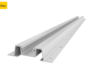 K2 Systems Montagesysteme WallPV CarrierRail 2,97