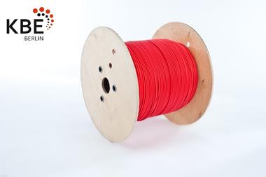 KBE Red Solar cable 4mm2 DB + EN 50618 (H1Z2Z2-K) and IEC 62930 (IEC 131)