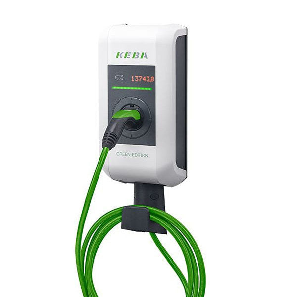 KEBA Ladestation Dienstwagen-Wallbox MID GREEN EDITION Kabel 6m 11kW
