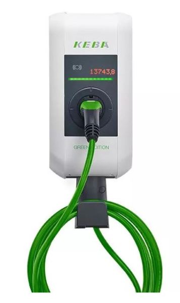 KEBA Wallbox x-series EN Type2 6m Kabel 22kW RFID