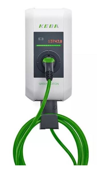 KEBA Wallbox x-series EN Type2 6m Kabel 22kW RFID MID