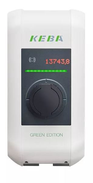 KEBA Wallbox x-series EN Type2 Socket 22kW RFID