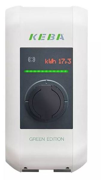 KEBA Wallbox x-series EN Type2 Socket 22kW RFID ME