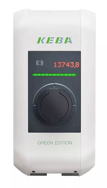 KEBA Wallbox x-series EN Type2 Socket 22kW RFID MID