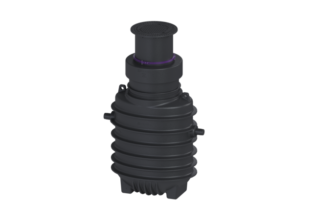 KESSEL Fettabscheider EasyClean ground NS 4, Direct, 900-1190 mm, A/B, links - Art Nr.  95040-170B-DL
