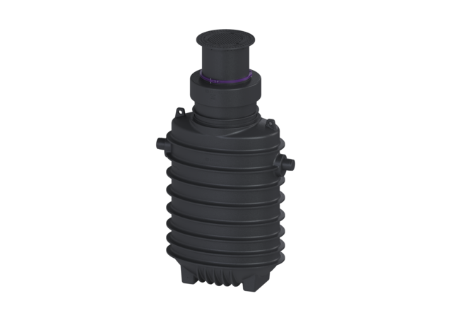 KESSEL Fettabscheider EasyClean ground NS 8,5, Direct, 1015-1715 mm, A/B, links - Art Nr. 95085-170B-DL