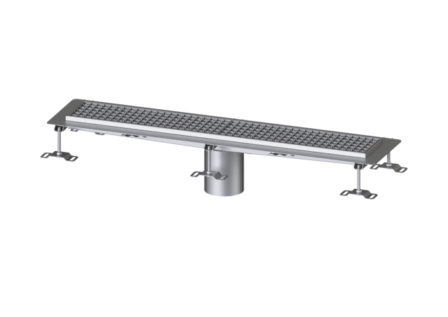 KESSEL Kastenrinne Ferrofix Klebeflansch H: 15 mm, 153 x 1011 mm - Art Nr. 6015100