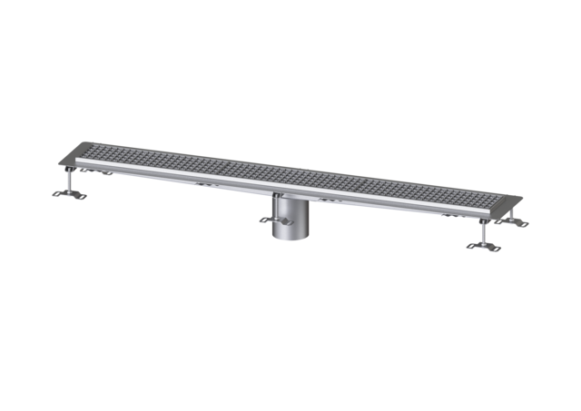 KESSEL Kastenrinne Ferrofix Klebeflansch H: 15 mm, 153 x 1511 mm - Art Nr. 6015150