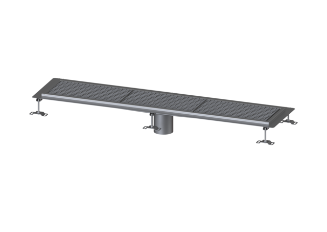 KESSEL Kastenrinne Ferrofix Klebeflansch H: 15 mm, 300 x 1550 mm - Art Nr. 6030150
