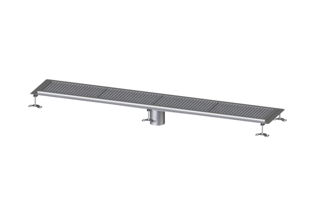 KESSEL Kastenrinne Ferrofix Klebeflansch H: 15 mm, 300 x 2050 mm - Art Nr. 6030200