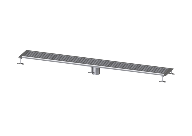 KESSEL Kastenrinne Ferrofix Klebeflansch H: 15 mm, 300 x 2550 mm - Art Nr. 6030250