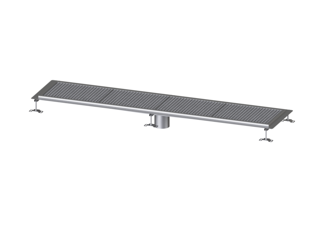 KESSEL Kastenrinne Ferrofix Klebeflansch H: 15 mm, 400 x 2050 mm - Art Nr. 6040200