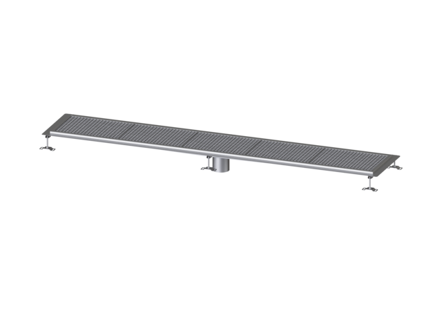 KESSEL Kastenrinne Ferrofix Klebeflansch H: 15 mm, 400 x 2550 mm - Art Nr. 6040250