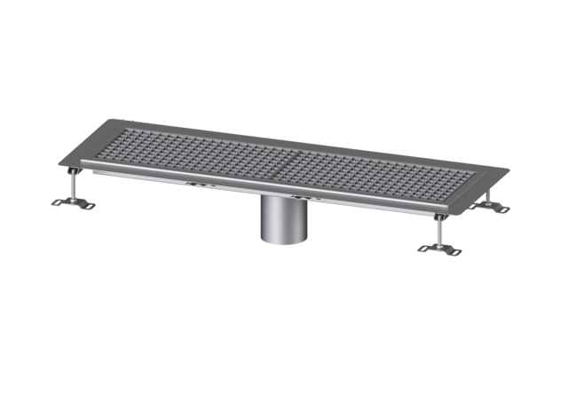 KESSEL Kastenrinne Ferrofix Klebeflansch H: 6 mm, 300 x 1050 mm - Art Nr. 6230100