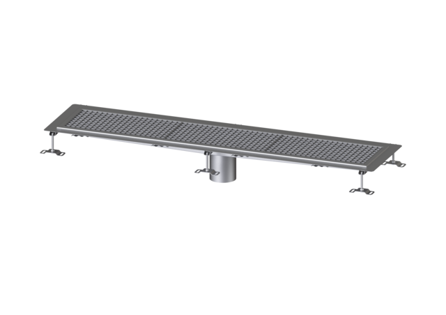 KESSEL Kastenrinne Ferrofix Klebeflansch H: 6 mm, 300 x 1550 mm - Art Nr. 6230150