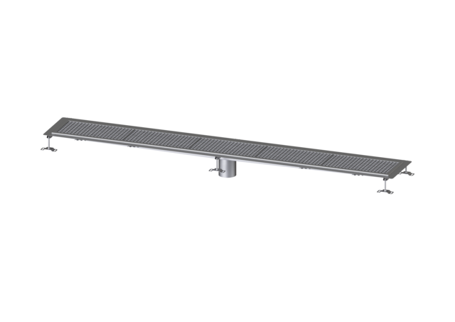 KESSEL Kastenrinne Ferrofix Klebeflansch H: 6 mm, 300 x 2550 mm - Art Nr. 6230250