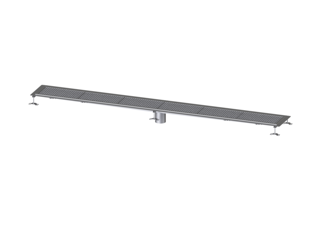 KESSEL Kastenrinne Ferrofix Klebeflansch H: 6 mm, 300 x 3050 mm - Art Nr. 6230300