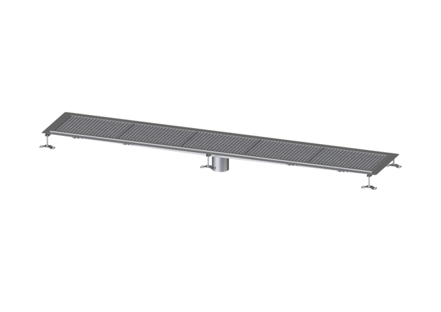 KESSEL Kastenrinne Ferrofix Klebeflansch H: 6 mm, 400 x 2550 mm - Art Nr. 6240250