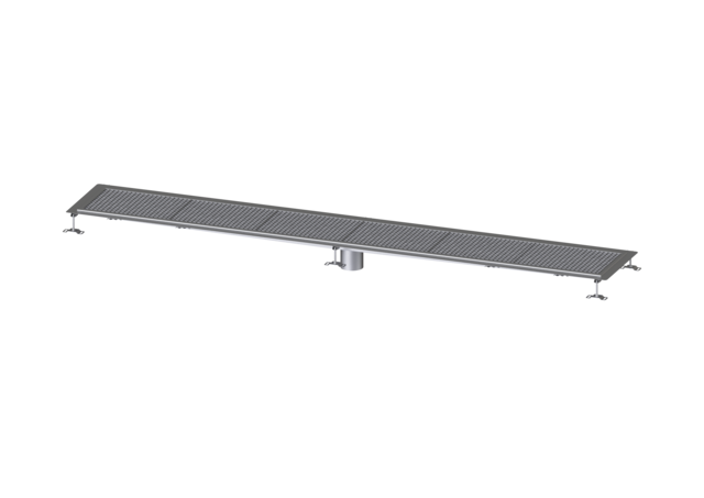 KESSEL Kastenrinne Ferrofix Klebeflansch H: 6 mm, 400 x 3050 mm - Art Nr. 6240300