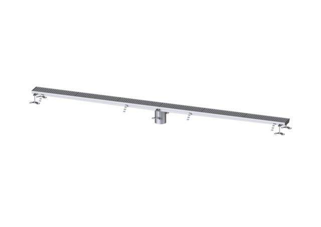 KESSEL Kastenrinne Ferrofix ohne Klebeflansch, 153 x 3011 mm - Art Nr. 6115300