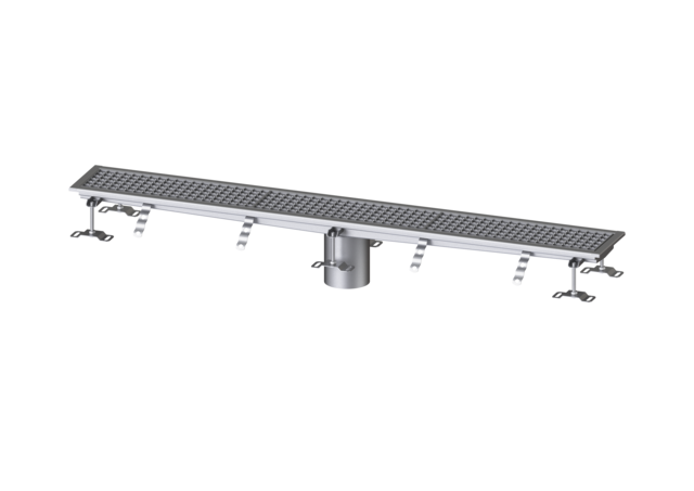 KESSEL Kastenrinne Ferrofix ohne Klebeflansch, 200 x 1550 mm - Art Nr. 6120150