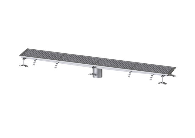 KESSEL Kastenrinne Ferrofix ohne Klebeflansch, 300 x 2050 mm - Art Nr. 6130200