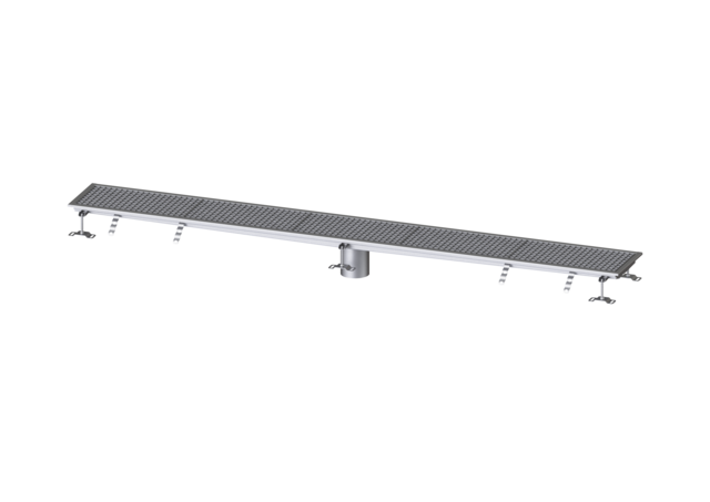 KESSEL Kastenrinne Ferrofix ohne Klebeflansch, 300 x 2550 mm - Art Nr. 6130250