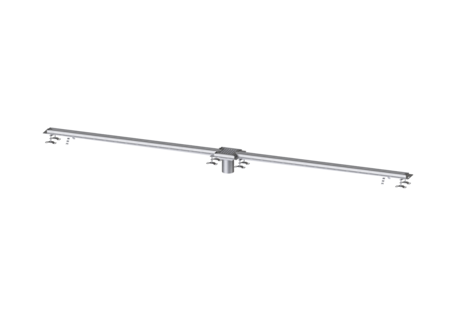 KESSEL Schlitzrinne Ferrofix Fliesenanschlusswinkel, 17x4000mm,mittig - Art Nr. 6302400