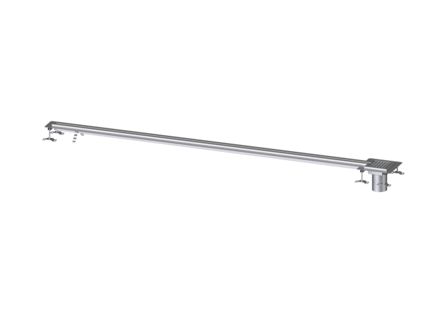 KESSEL Schlitzrinne Ferrofix Klebeflansch H: 15 mm, 17x3000 mm, außen - Art Nr. 6002301