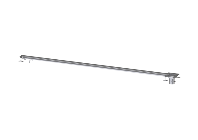 KESSEL Schlitzrinne Ferrofix Klebeflansch H: 6 mm, 17x4000 mm, außen - Art Nr. 6202401