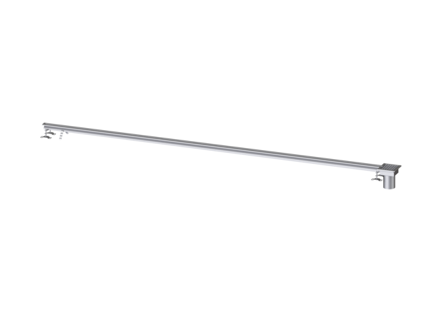 KESSEL Schlitzrinne Ferrofix ohne Klebeflansch, 17 x 4000 mm, außen - Art Nr. 6102401
