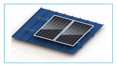 Xiamen BSL ECO Technology Co., Ltd. - Montagesysteme - Kliplok Metal Roof Solar  Mounting System Kliplok Metal Roof Solar  Mounting System - Art. 8855