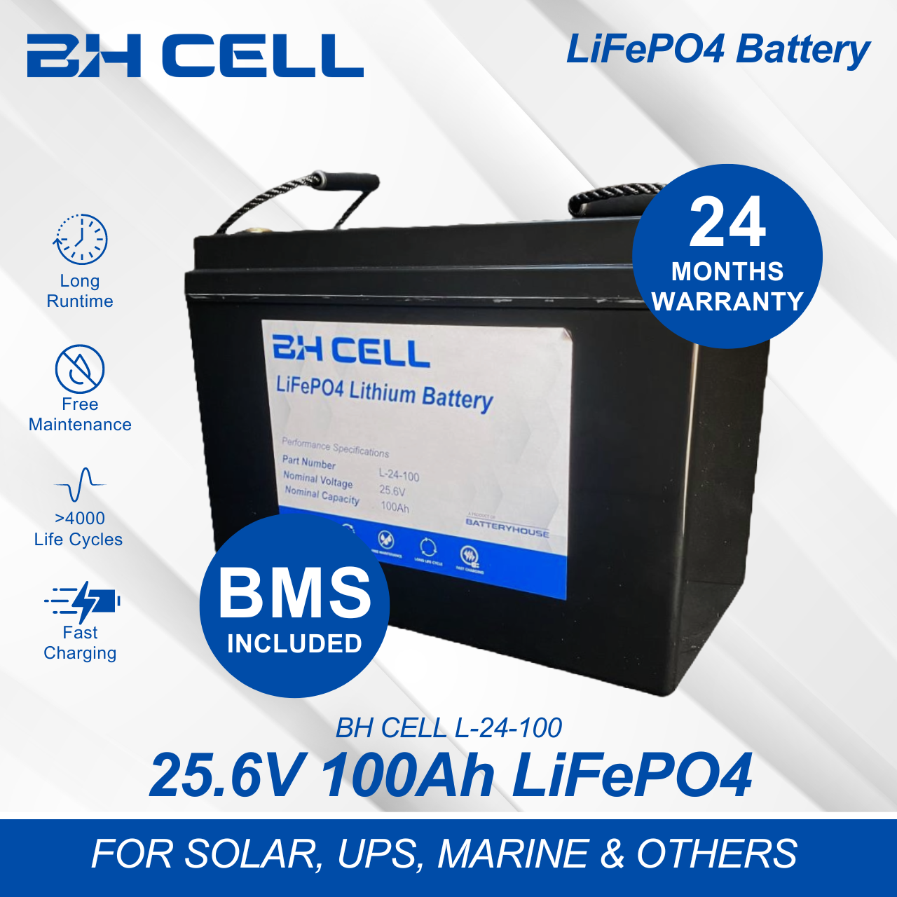 BatteryHouse Sdn Bhd - Speicher - L-24-100 L-24-100 - Art. 36391