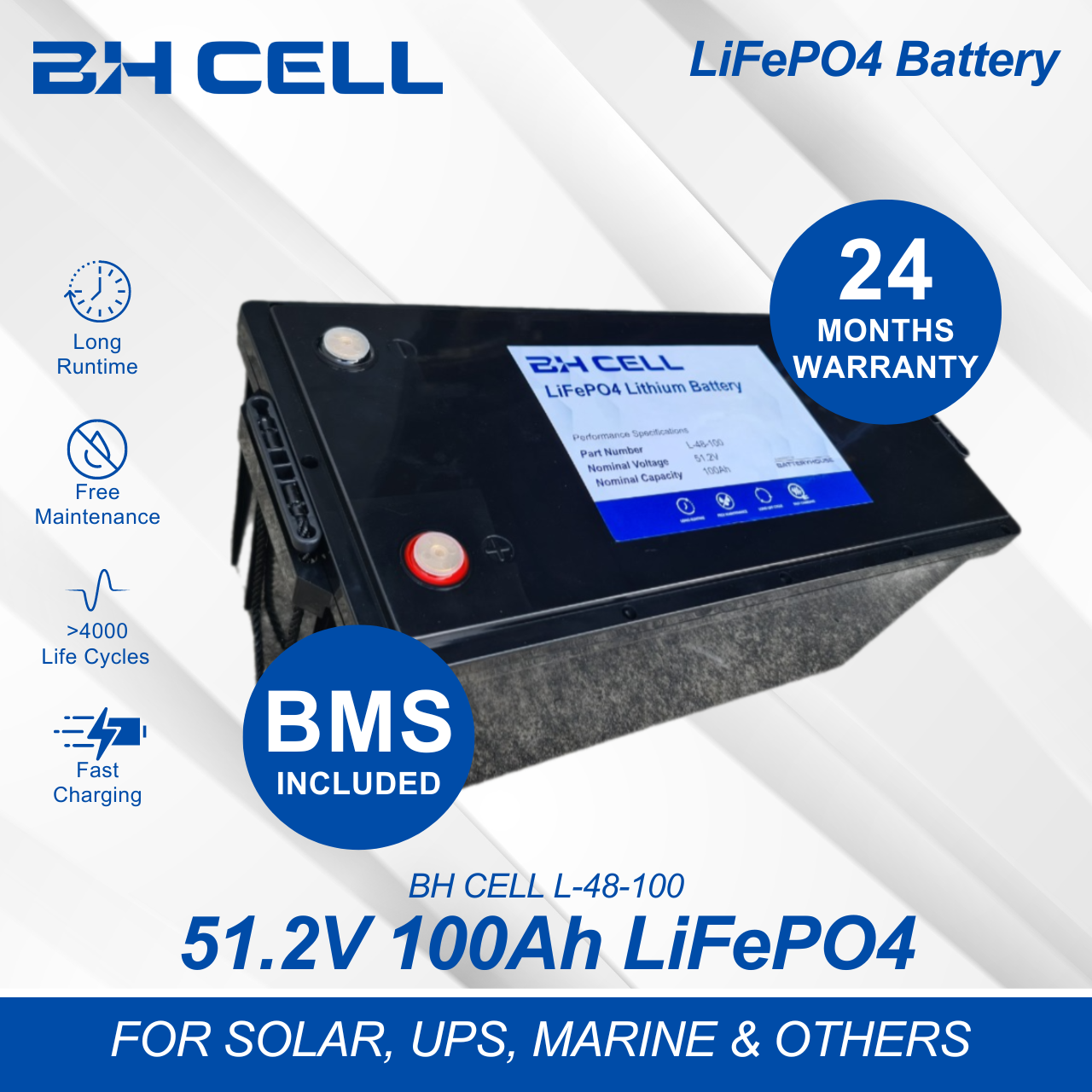 BatteryHouse Sdn Bhd - Speicher - L-48-100 L-48-100 - Art. 36392