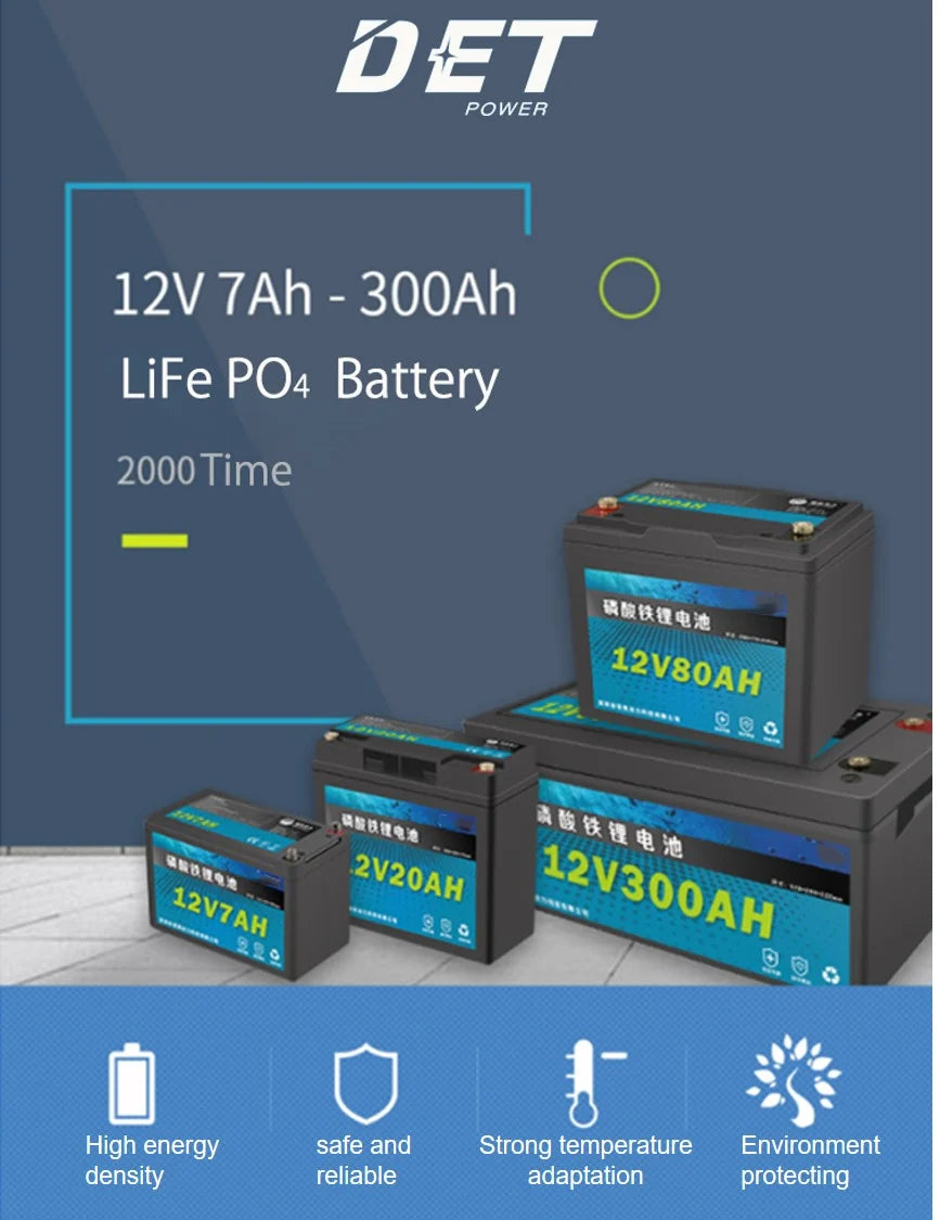 Det Power Technology Co., Ltd - Speicher - LFP100-12/LFP150-12/LFP200-12/FP300-12 LFP200-12 - Art. 20160