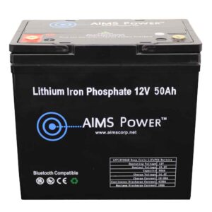 AIMS Power, Inc. - Speicher - LFP12V50B LFP12V50B - Art. 15797