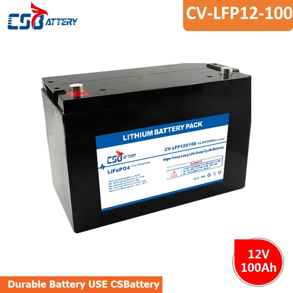 CSBattery Energy Co., Ltd - Speicher - LFP LiFePO4 Battery LFP12V-40 - Art. 19075