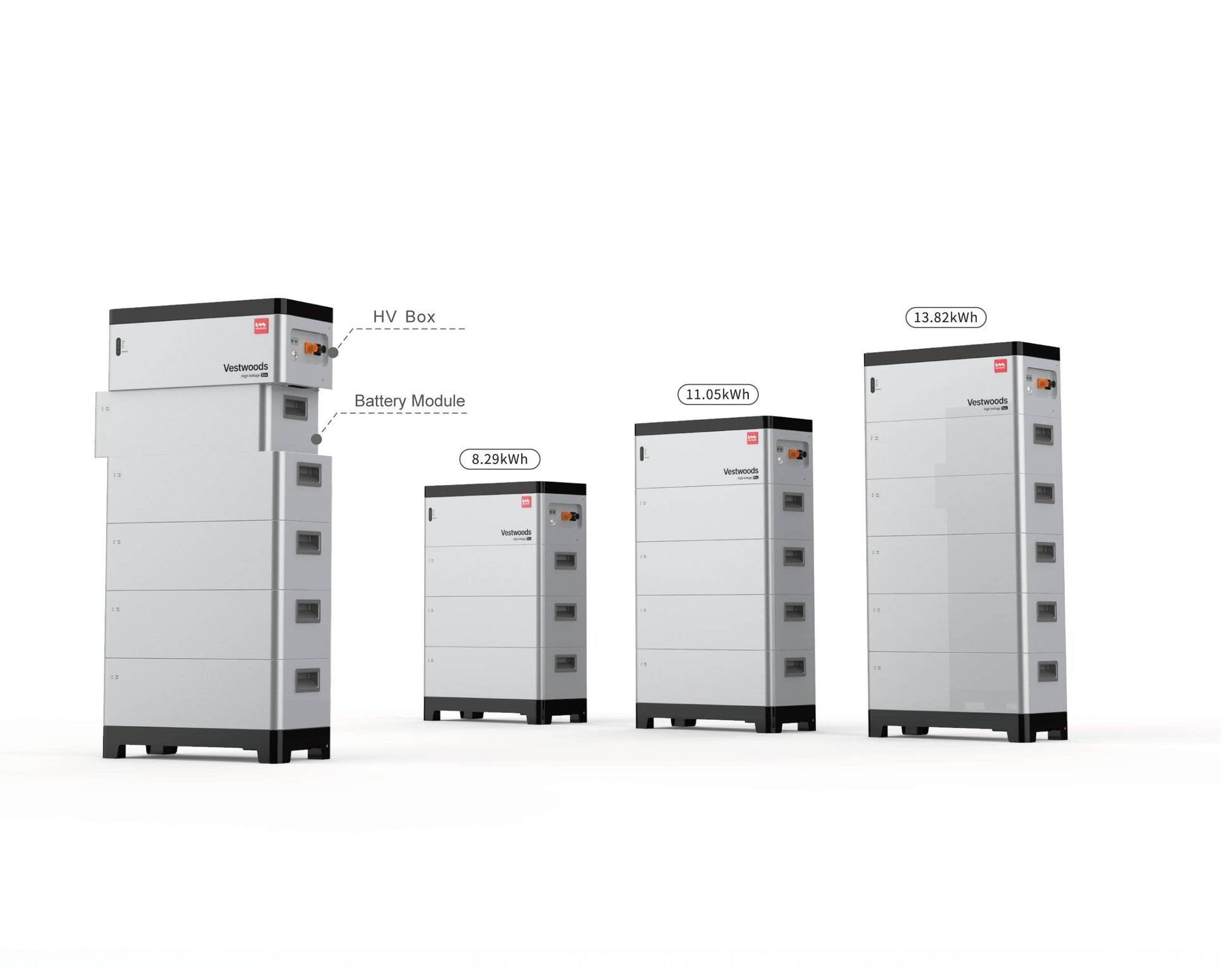 Hangzhou Vestwoods Technology Co., Ltd. - Speicher - LFP Residential ESS Solution (V-Power Series) V-Power-T5 - Art. 31448