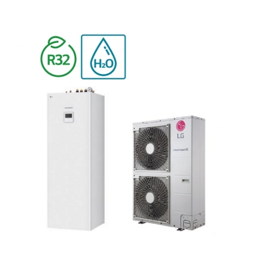 LG Wärmepumpe Therma V Hydrosplit IWT R32 16kW 3-phasig HU163MRB / HN1616Y