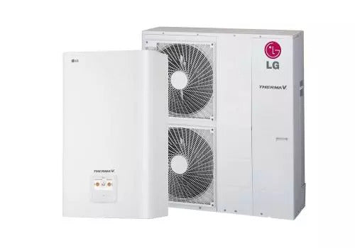 LG Wärmepumpe Therma V Hydrosplit R32 12kW 3-phasig HU123MRB / HN1600MC