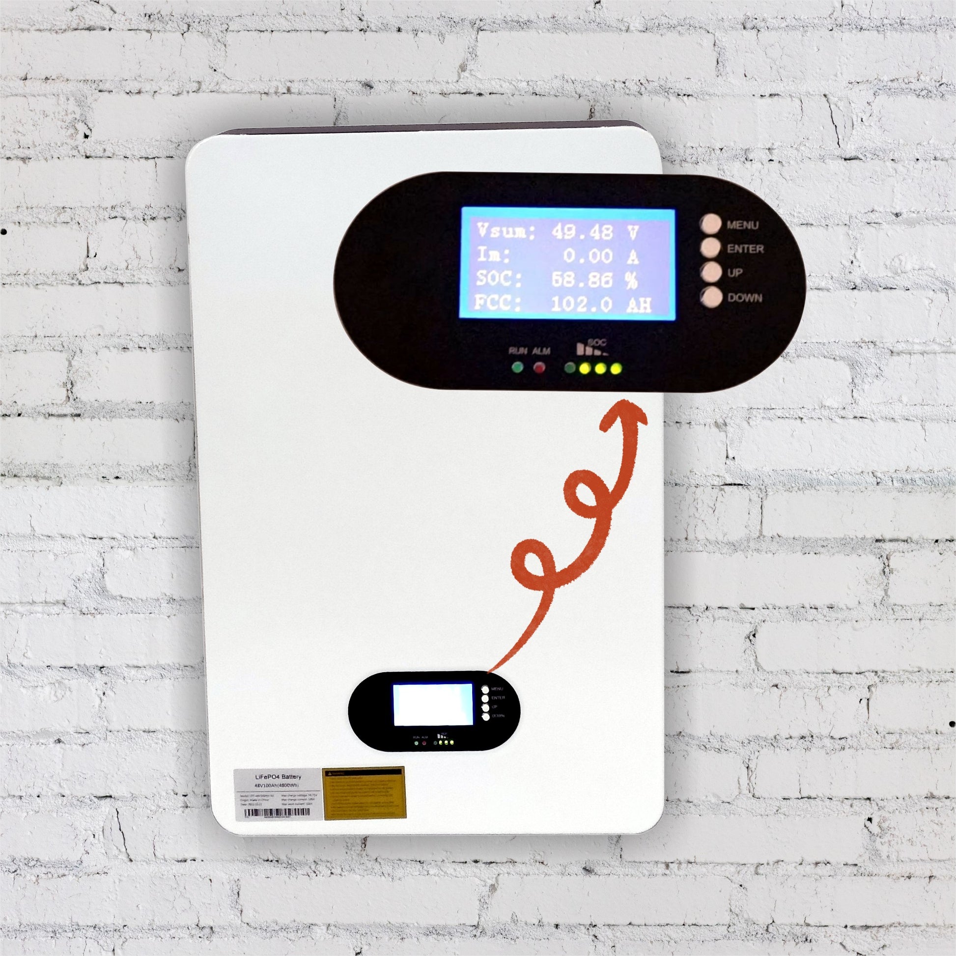 Lina Energy Technology Ltd. - Speicher - LN51.2V100Ah Home Energy Storage Wall Mounted L... IYP-SD48/51200 - Art. 30826