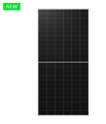 LONGi Solar 460W Hi-MO X6 Max Explorer HPBC Mono Solar Module - Black Frame/White Backsheet
