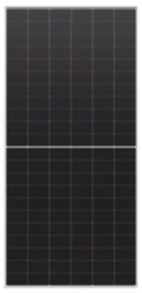 LONGi Solarmodule LR8-66HGD-615M 1500V Silberrahmen