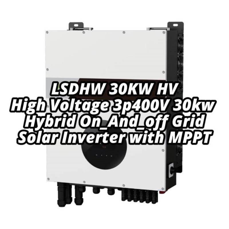 Xiamen Lynsa Intelligent Technology Co., Ltd. - Wechselrichter - LSDHW 30KW LSDHW 30KW HV 3p High Voltage 3 Phase 30kw Hy - Art. 55693
