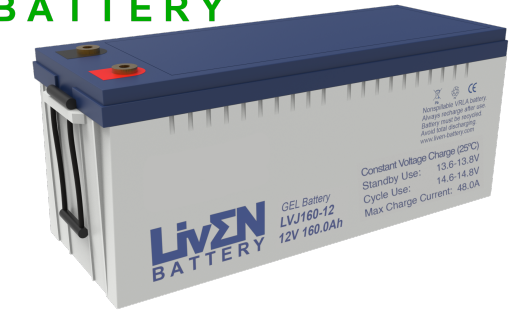 Liven Battery Iberica, S.L.U. - Speicher - LVJ160-12 LVJ160-12 - Art. 38155