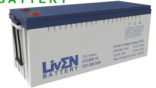 Liven Battery Iberica, S.L.U. - Speicher - LVJ200-12 LVJ200-12 - Art. 38157